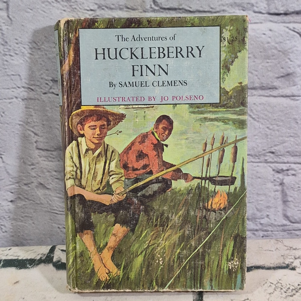 The Adventures of Huckleberry Finn by Samuel Clemens - Grosset & Dunlap, 1963
